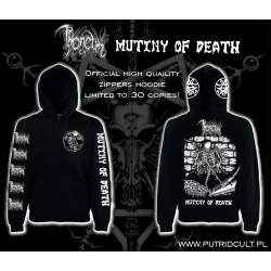 THRONEUM Mutiny of Death Zippers Hoodie size XL